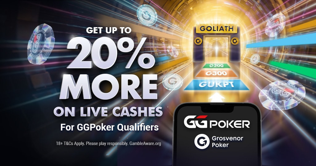 GGPoker 与 Grosvenor Casinos 宣布激动人心的线下赛事合作